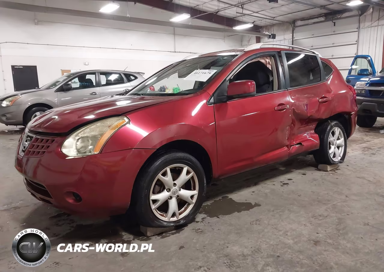 2008 Nissan Rogue Sl VIN:JN8AS58T78W017790 - 2