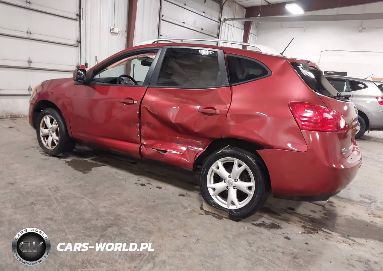 2008 Nissan Rogue Sl VIN:JN8AS58T78W017790 - 3