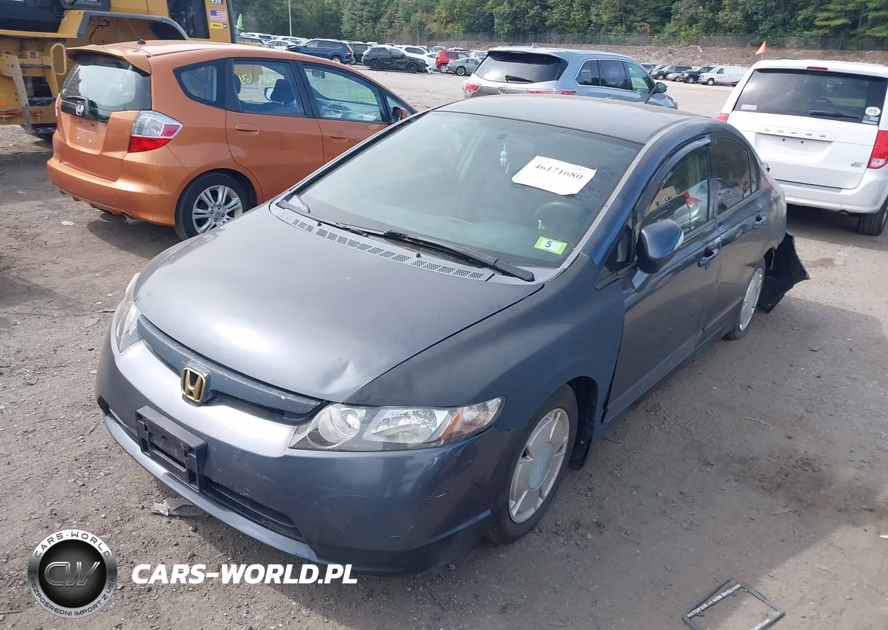 2006 Honda Civic Hybrid VIN:JHMFA36236S027285 - 2