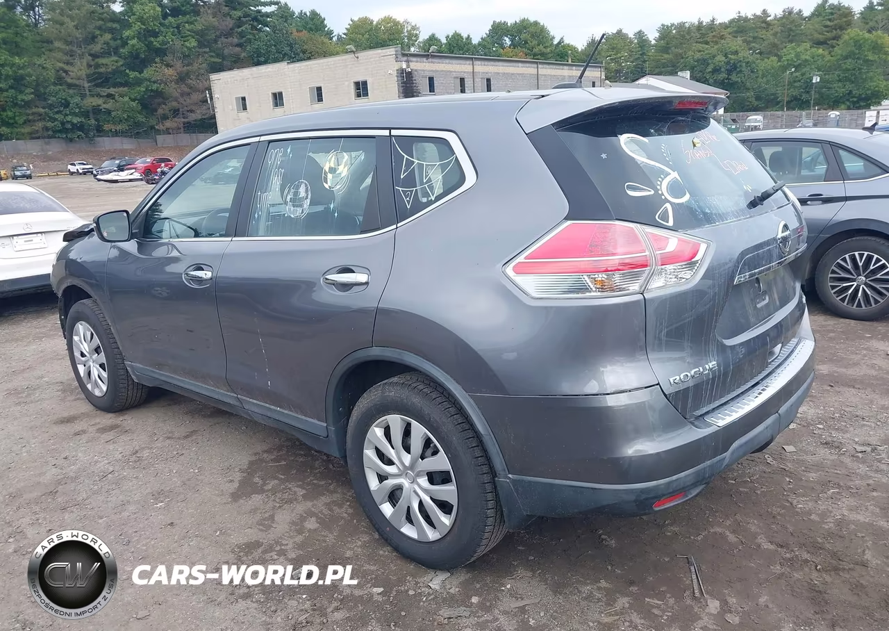 2015 Nissan Rogue S VIN:KNMAT2MV8FP565111 - 3