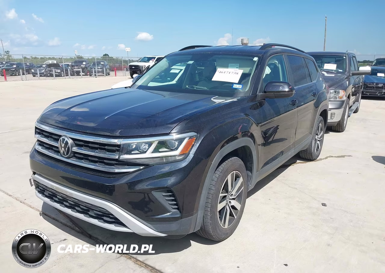 2021 Volkswagen Atlas 2.0T Se VIN:1V2DP2CA3MC554925 - 2