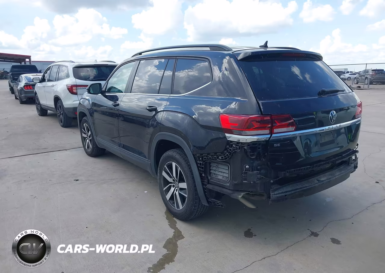 2021 Volkswagen Atlas 2.0T Se VIN:1V2DP2CA3MC554925 - 3