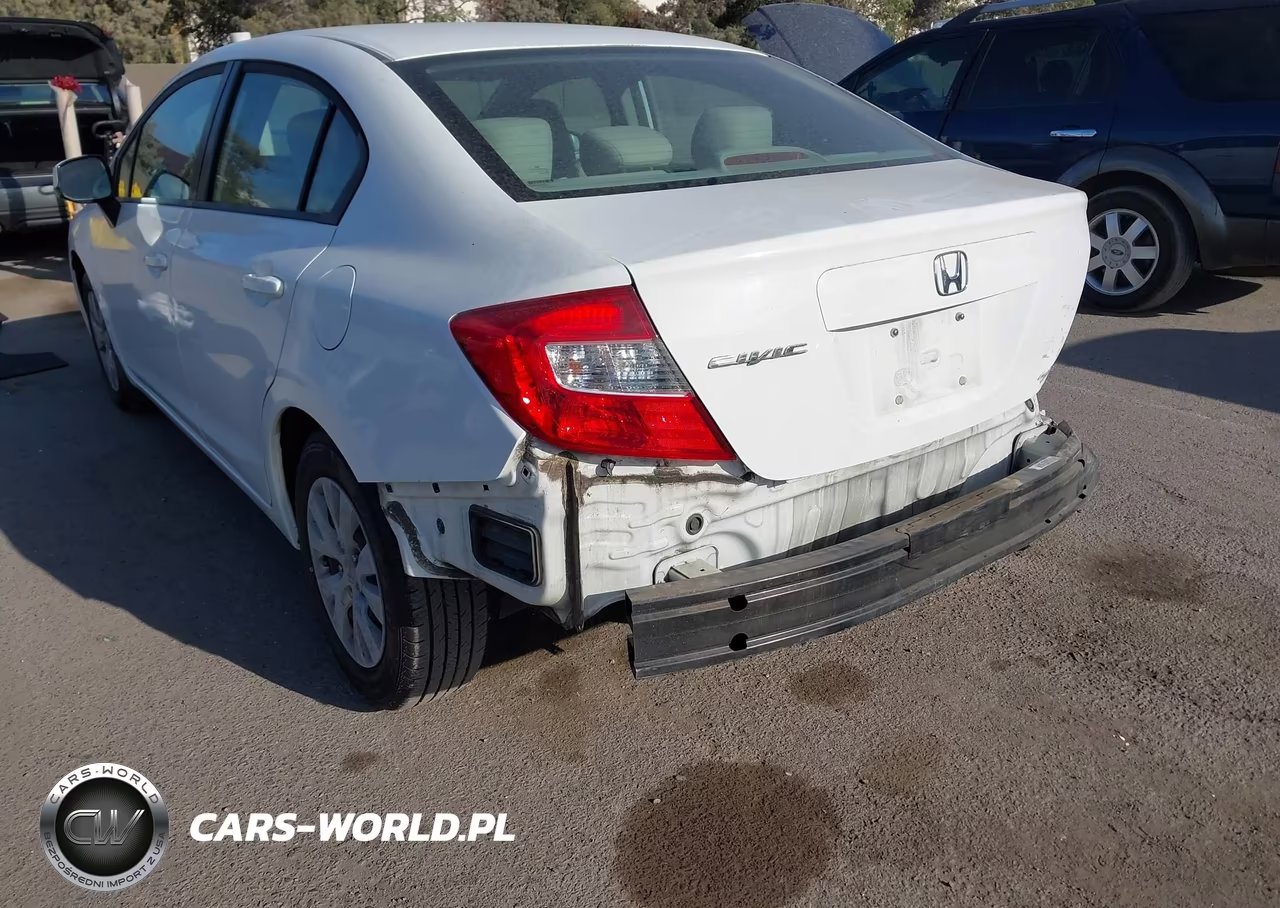 2012 Honda Civic Lx VIN:2HGFB2F55CH548497 - 14