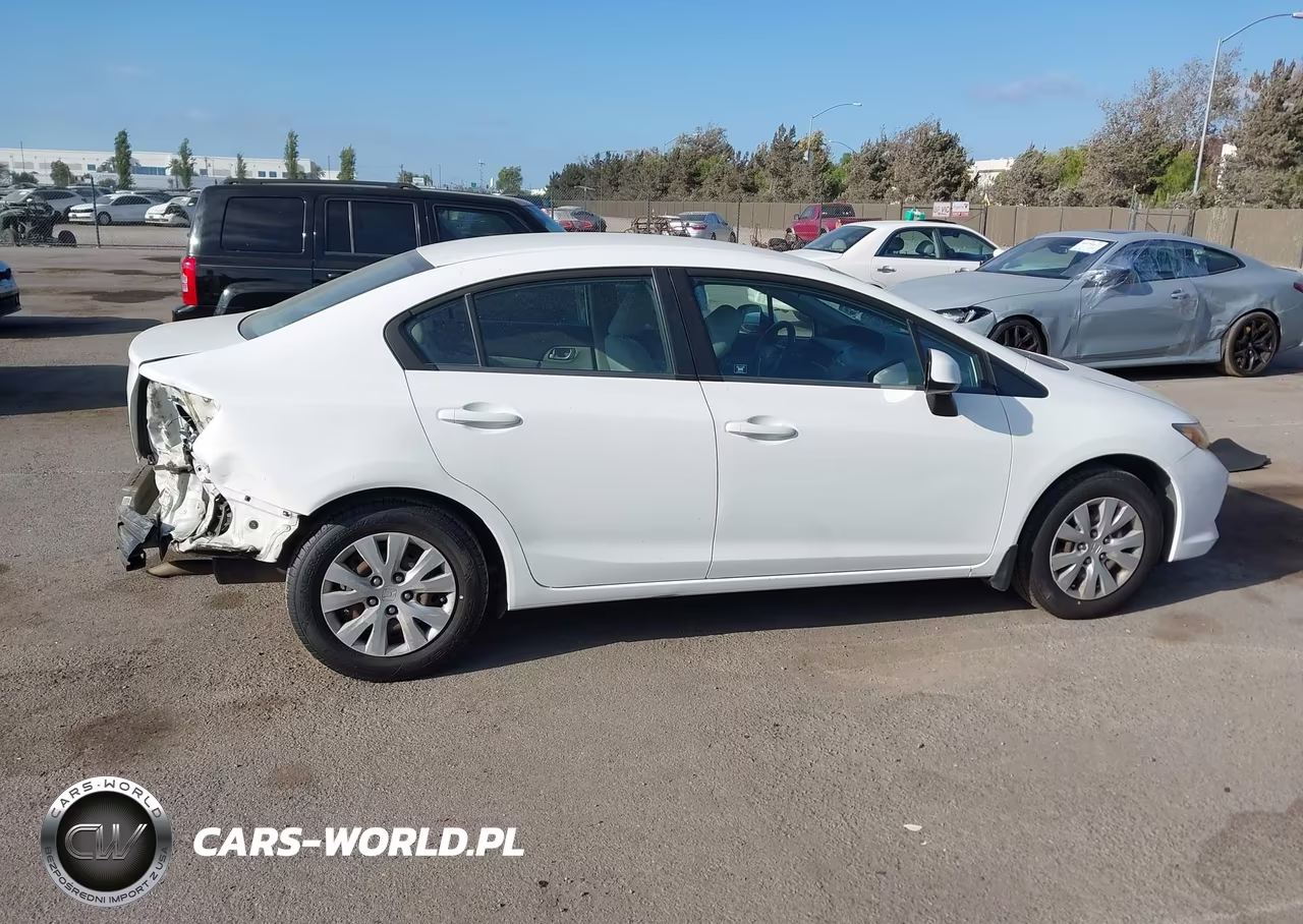 2012 Honda Civic Lx VIN:2HGFB2F55CH548497 - 16