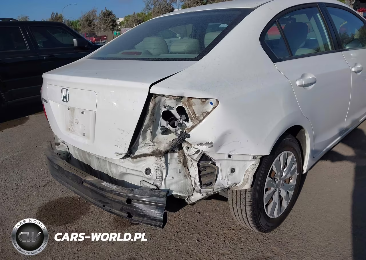 2012 Honda Civic Lx VIN:2HGFB2F55CH548497 - 6