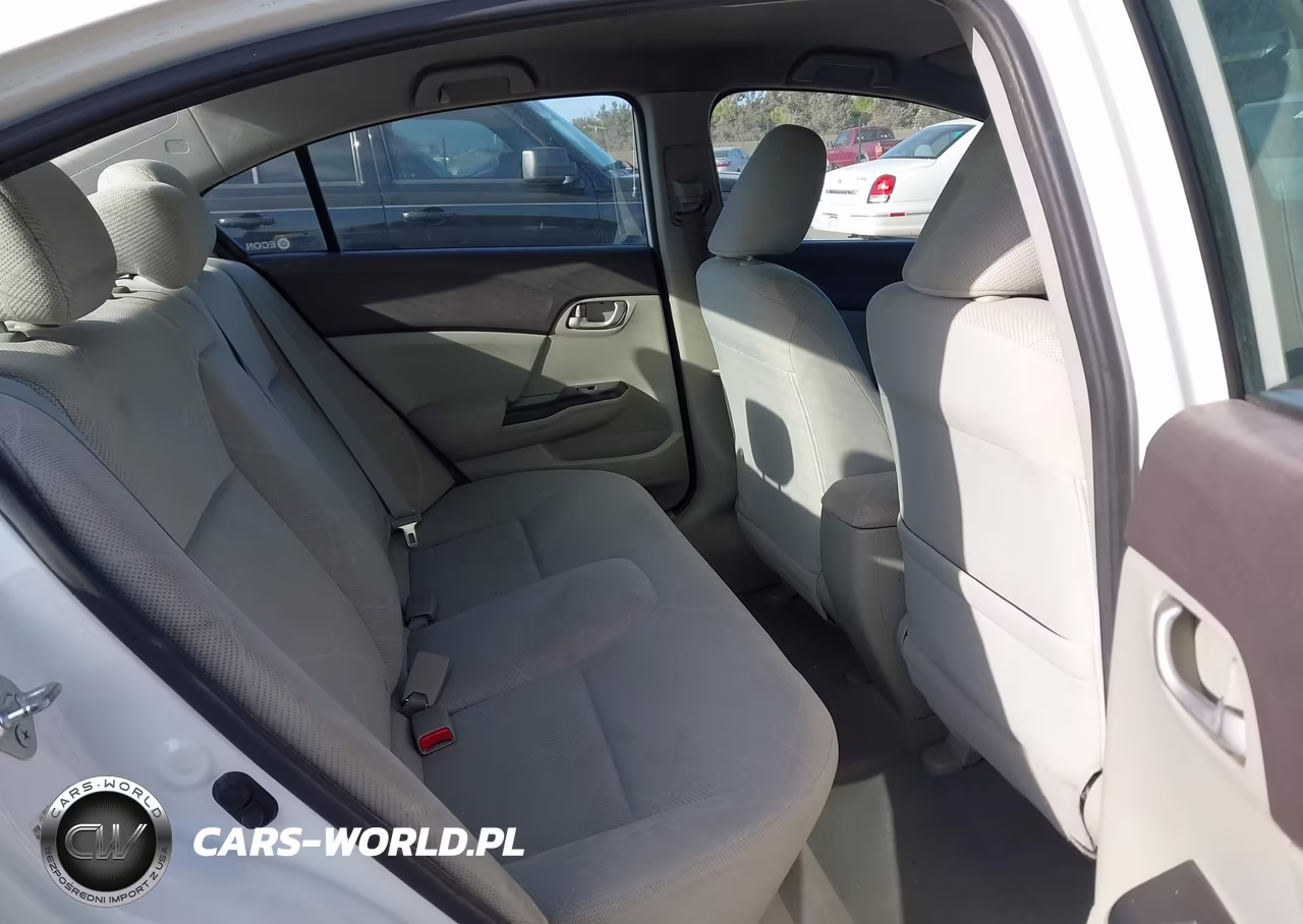 2012 Honda Civic Lx VIN:2HGFB2F55CH548497 - 8