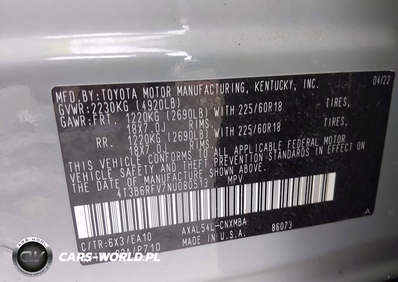 2022 Toyota Rav4 Hybrid Xle Premium VIN:4T3B6RFV7NU080513 - 9