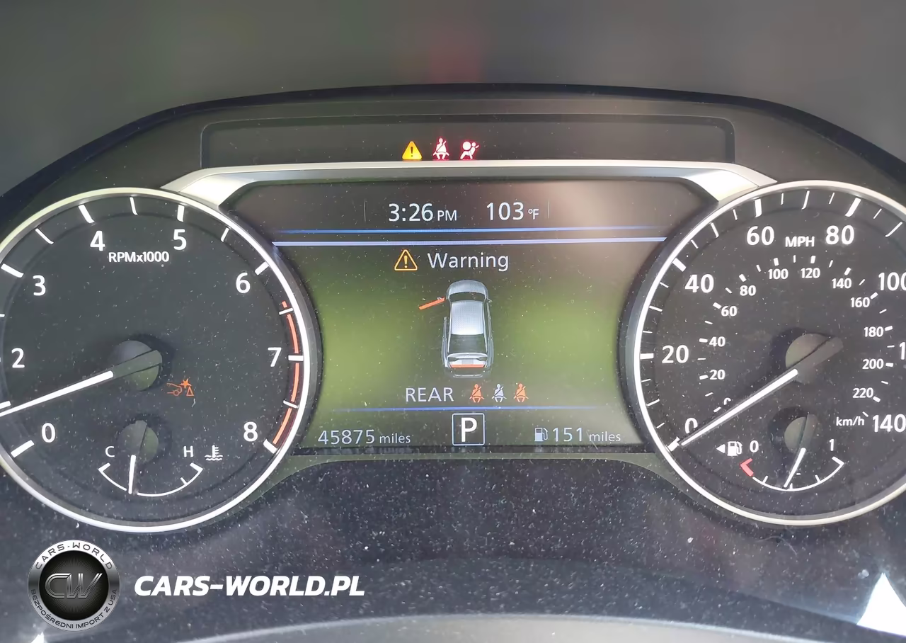2025 Nissan Altima Sv Fwd VIN:1N4BL4DVXSN341608 - 7