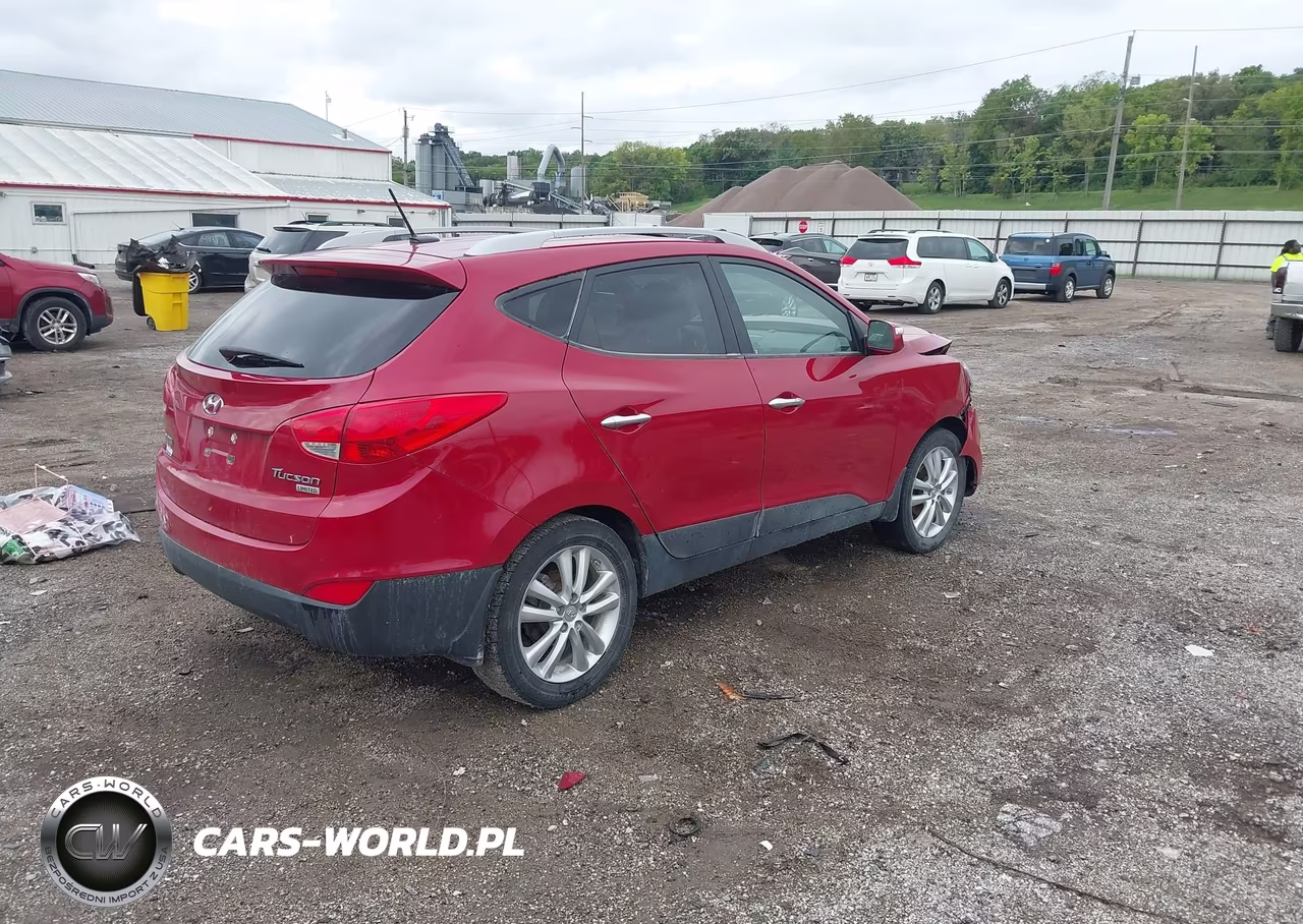 2011 Hyundai Tucson Limited VIN:KM8JU3AC9BU227326 - 4