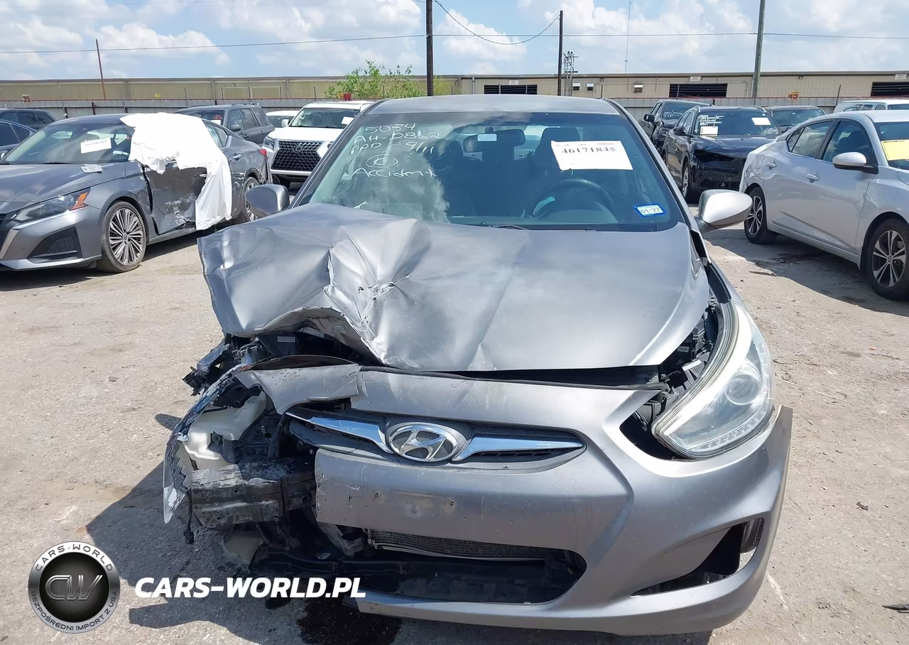 2014 Hyundai Accent Gls VIN:KMHCU4AEXEU771838 - 12