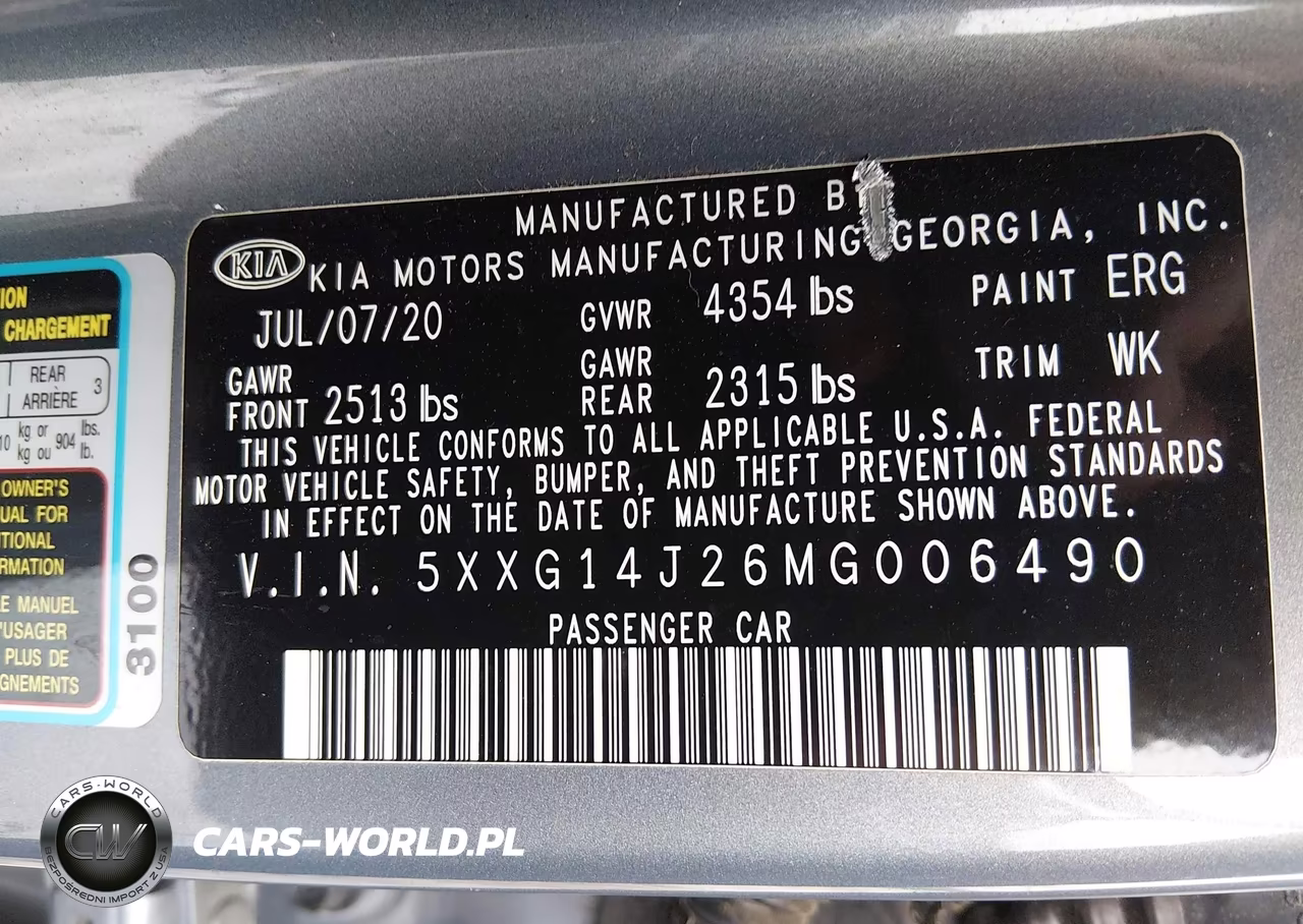 2021 Kia K5 Lxs VIN:5XXG14J26MG006490 - 9