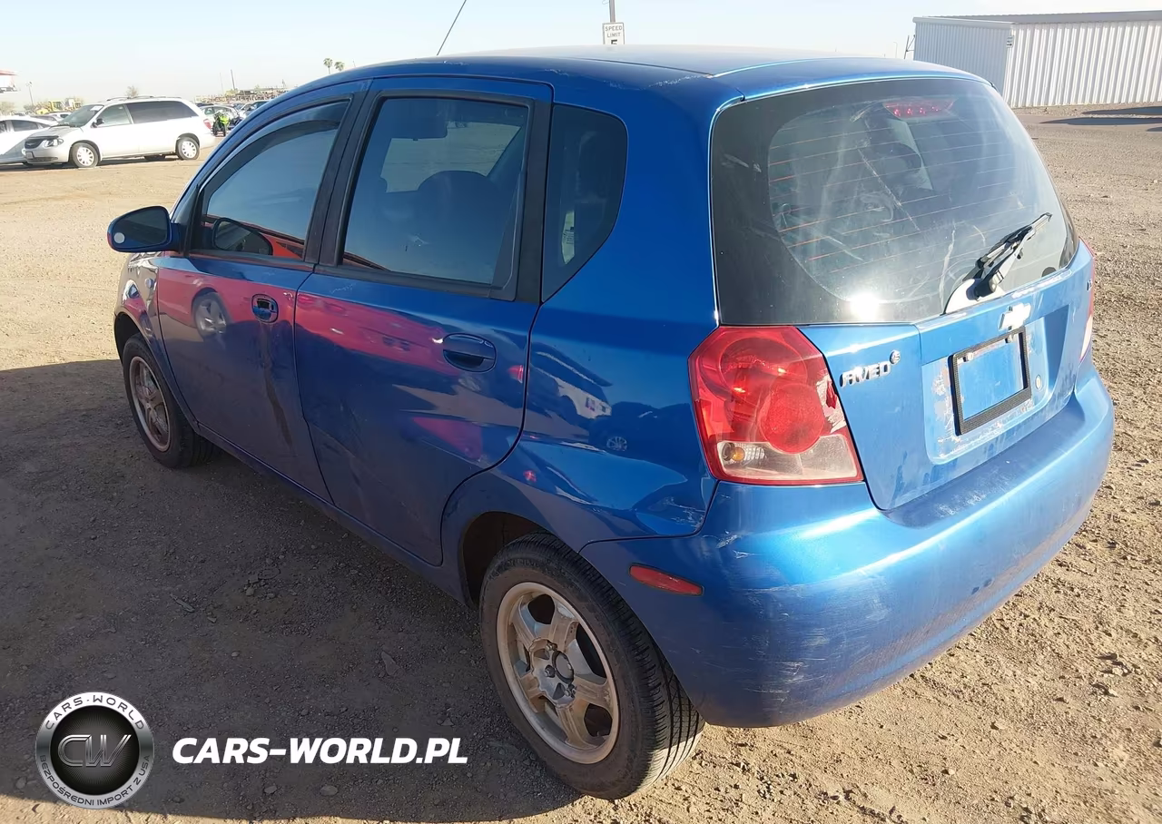2007 Chevrolet Aveo 5 Ls VIN:KL1TD66637B770599 - 3