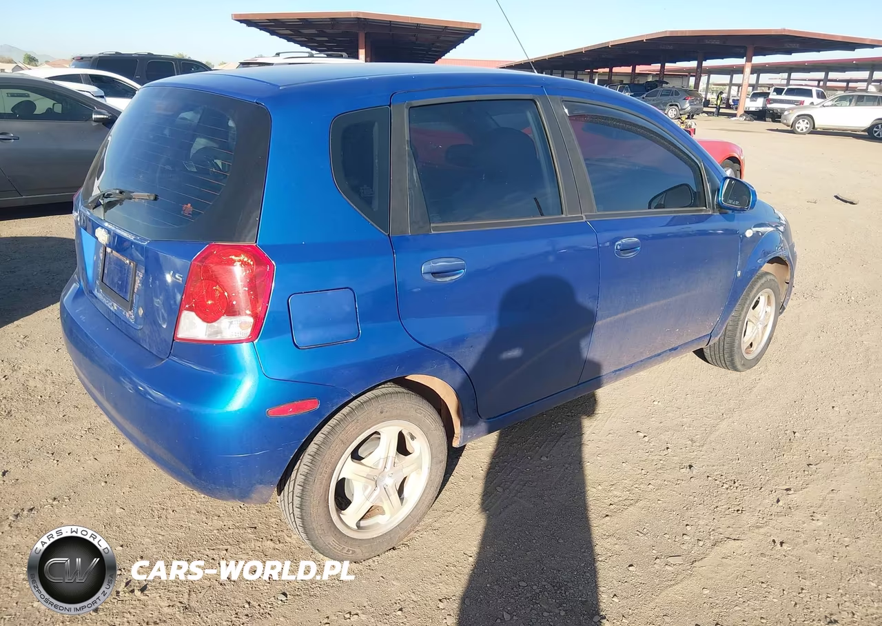 2007 Chevrolet Aveo 5 Ls VIN:KL1TD66637B770599 - 4