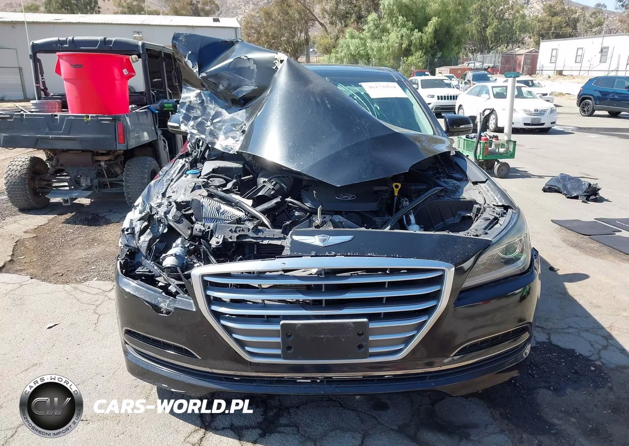 2015 Hyundai Genesis 3.8 VIN:KMHGN4JE6FU084520 - 12