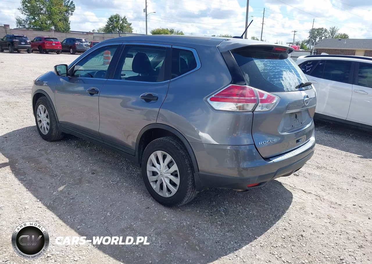 2016 Nissan Rogue S VIN:KNMAT2MT7GP608689 - 3