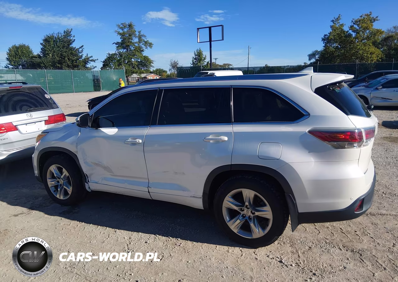 2015 Toyota Highlander Limited V6 VIN:5TDDKRFH1FS214157 - 14