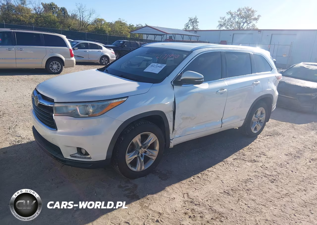 2015 Toyota Highlander Limited V6 VIN:5TDDKRFH1FS214157 - 2