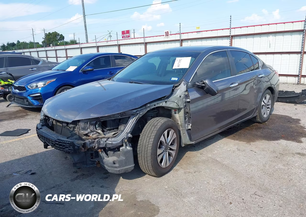 2014 Honda Accord Lx VIN:1HGCR2F36EA072906 - 2