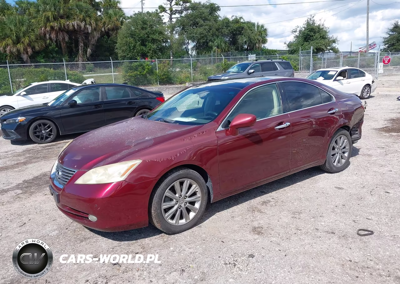 2008 Lexus Es 350 VIN:JTHBJ46G382205893 - 2