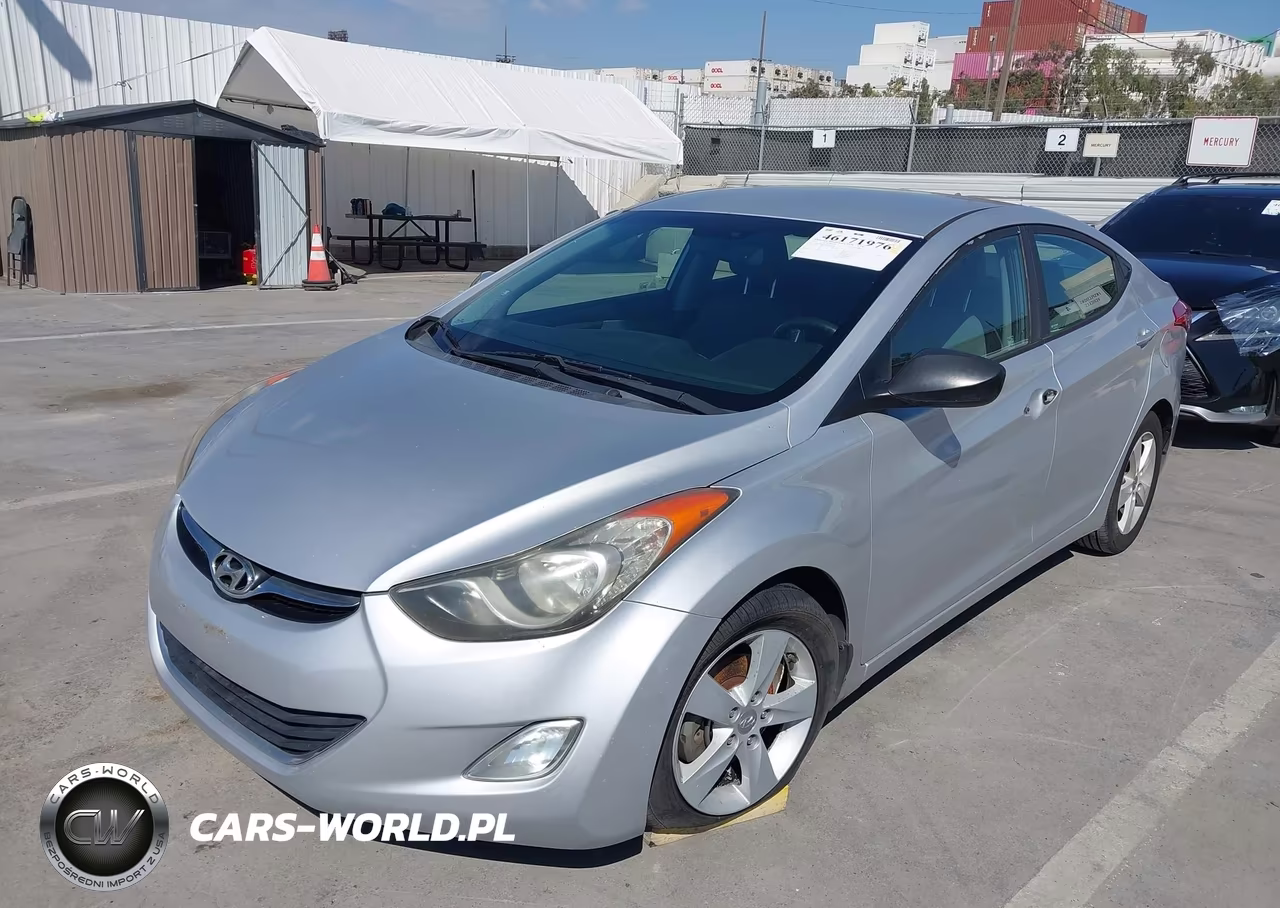 2013 Hyundai Elantra Gls VIN:KMHDH4AE5DU753366 - 2