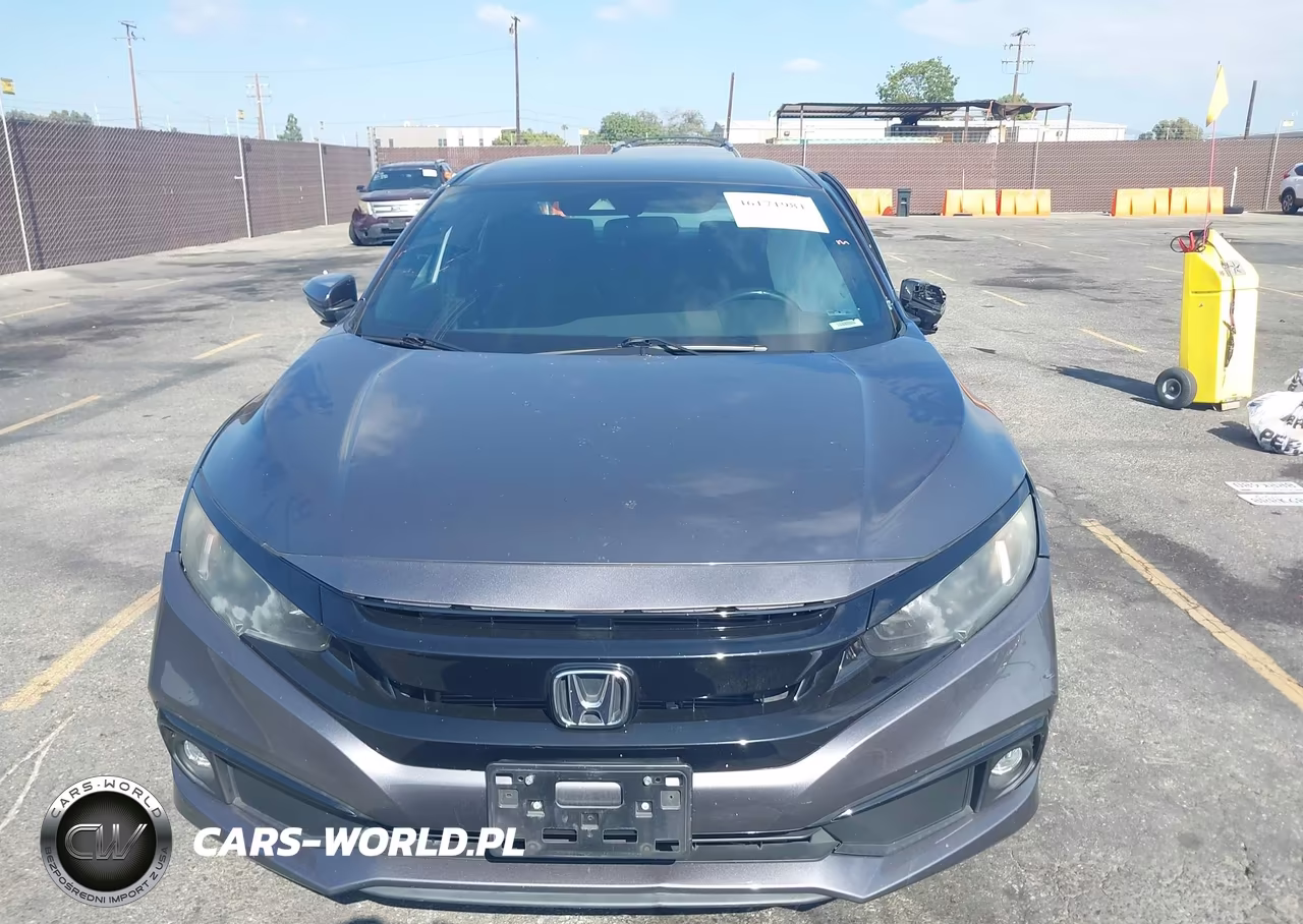 2020 Honda Civic Sport VIN:2HGFC2F86LH558706 - 12