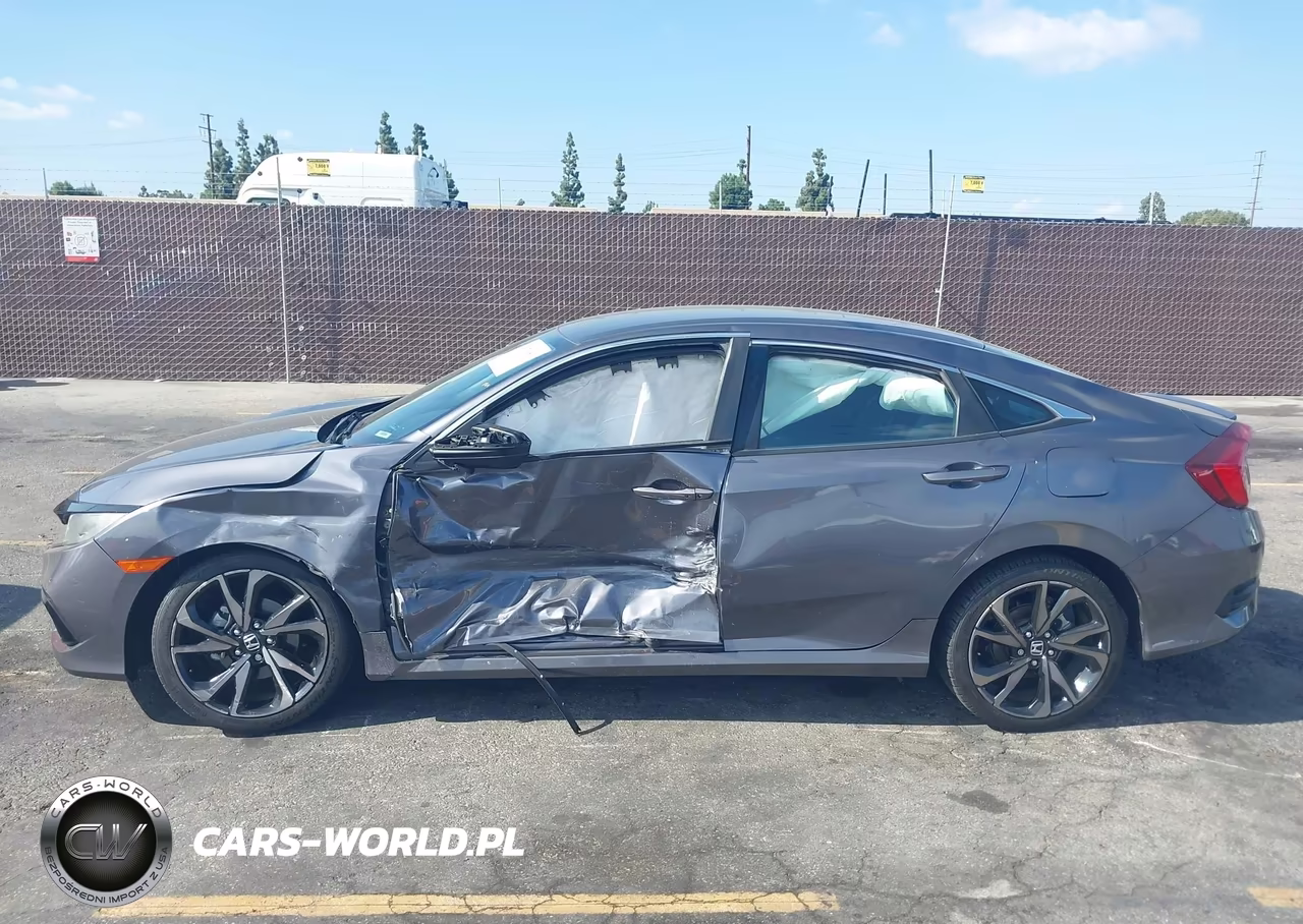 2020 Honda Civic Sport VIN:2HGFC2F86LH558706 - 14