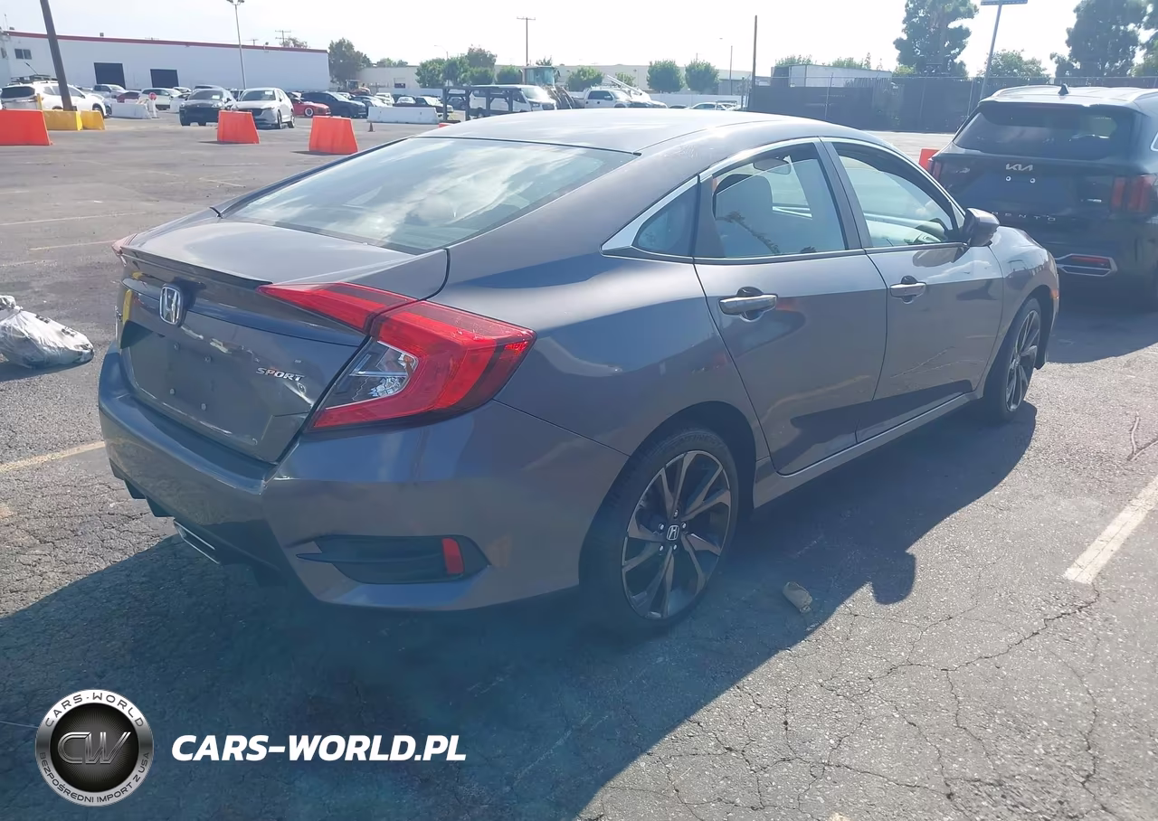 2020 Honda Civic Sport VIN:2HGFC2F86LH558706 - 4