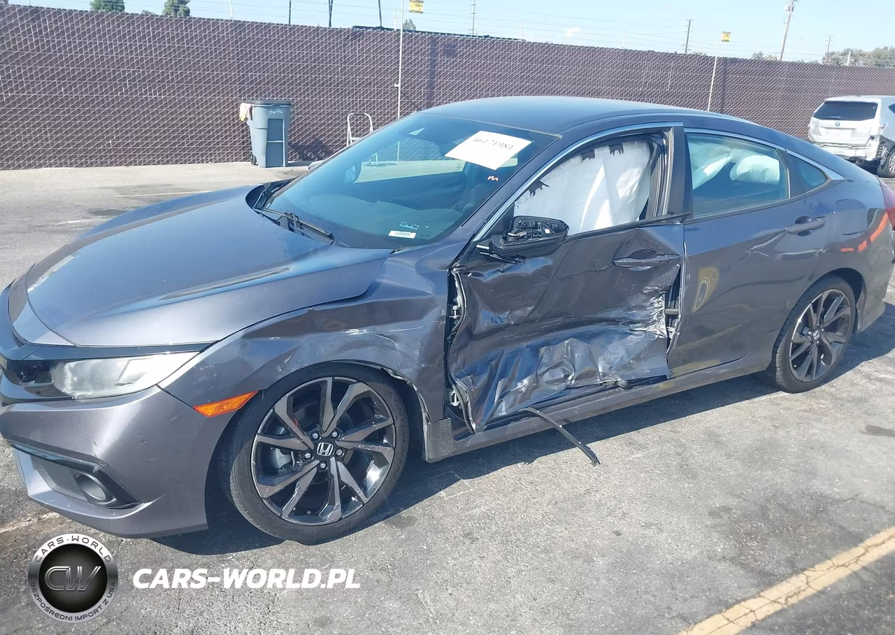 2020 Honda Civic Sport VIN:2HGFC2F86LH558706 - 6