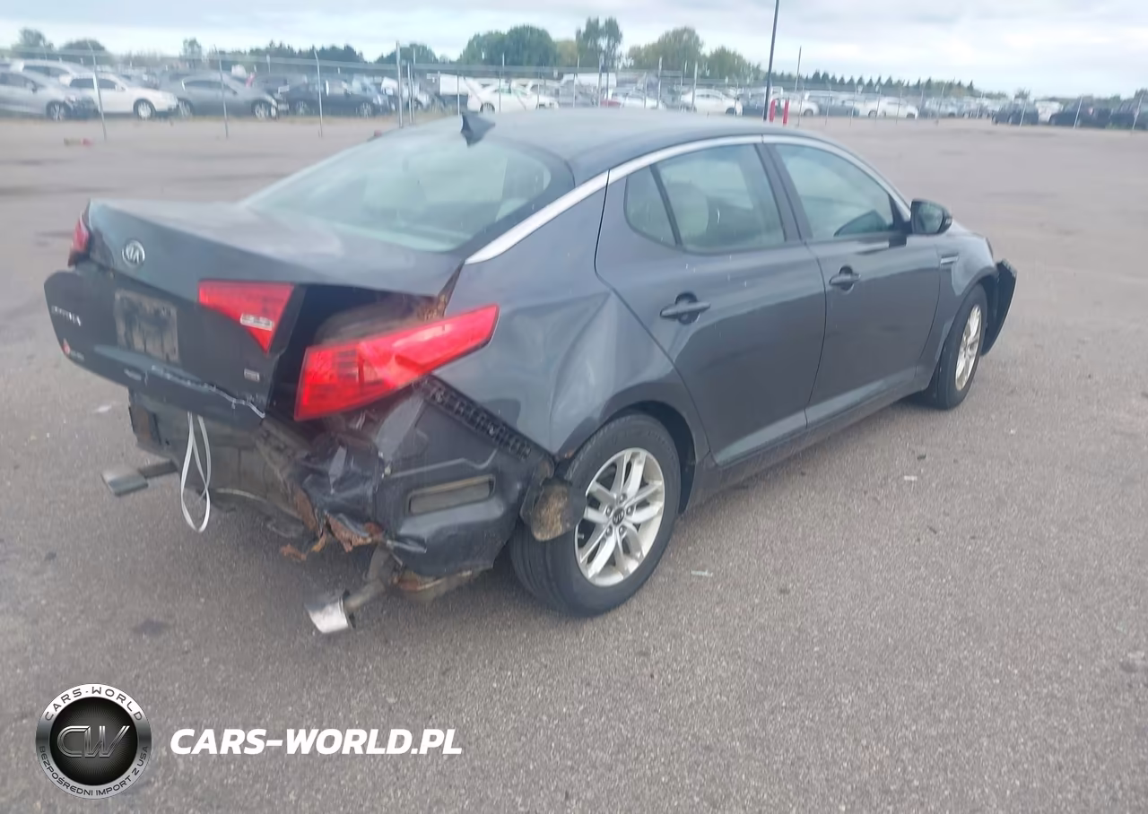 2011 Kia Optima Lx VIN:KNAGM4A75B5182464 - 4