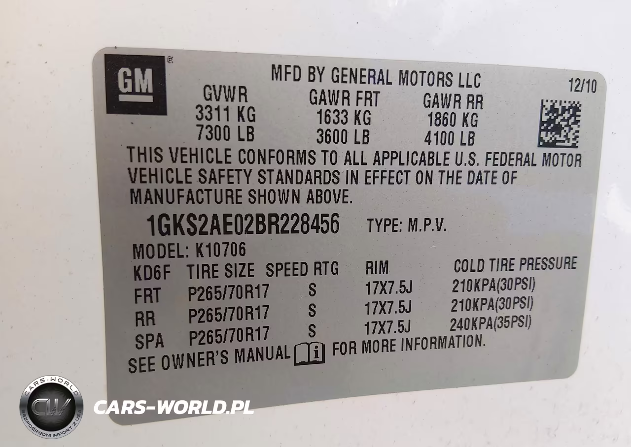 2011 GMC Yukon Sle VIN:1GKS2AE02BR228456 - 9