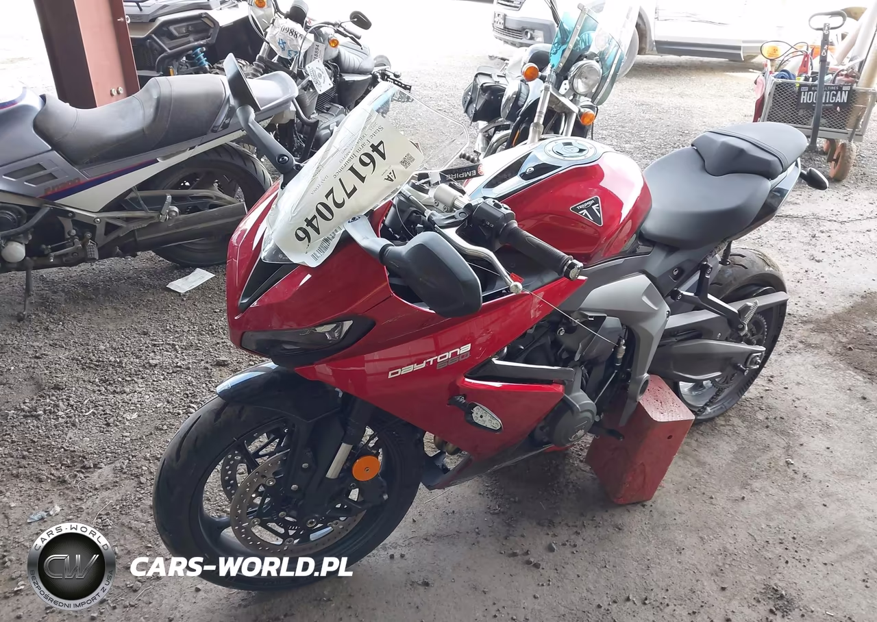 2025 Triumph Motorcycle Daytona 660 VIN:SMTL23UF0STCC9674 - 2