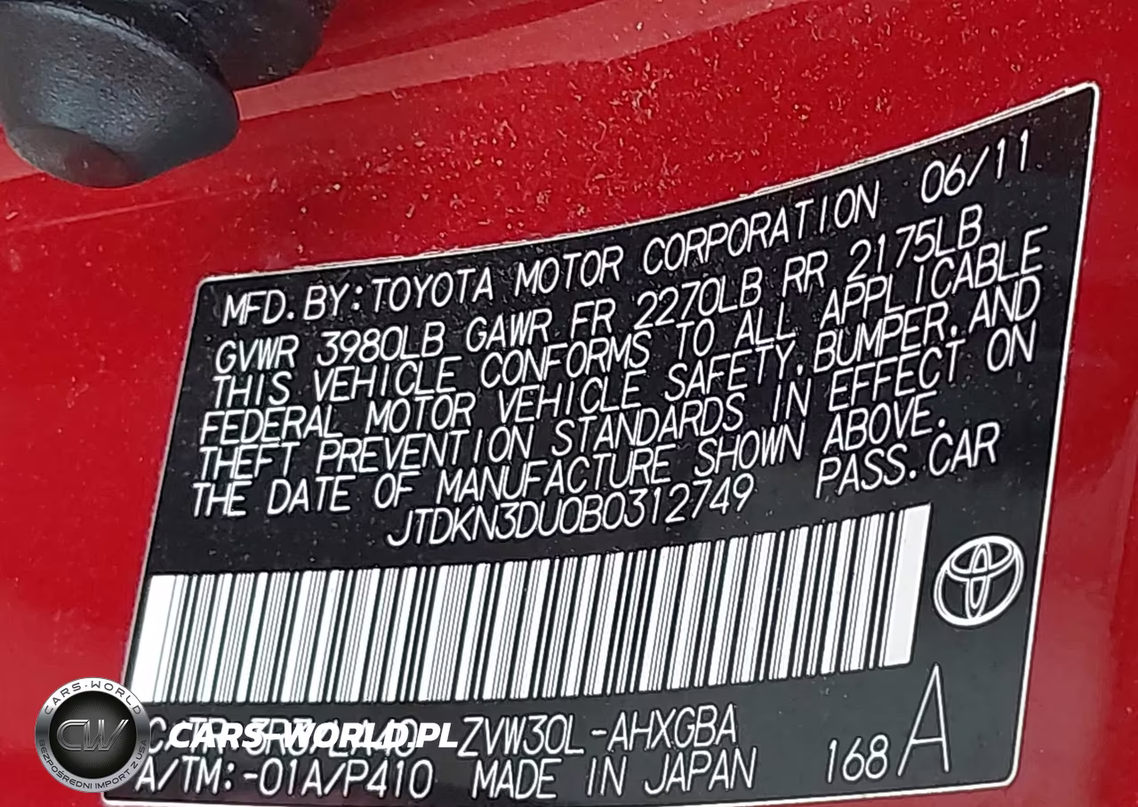 2011 Toyota Prius Four VIN:JTDKN3DU0B0312749 - 9