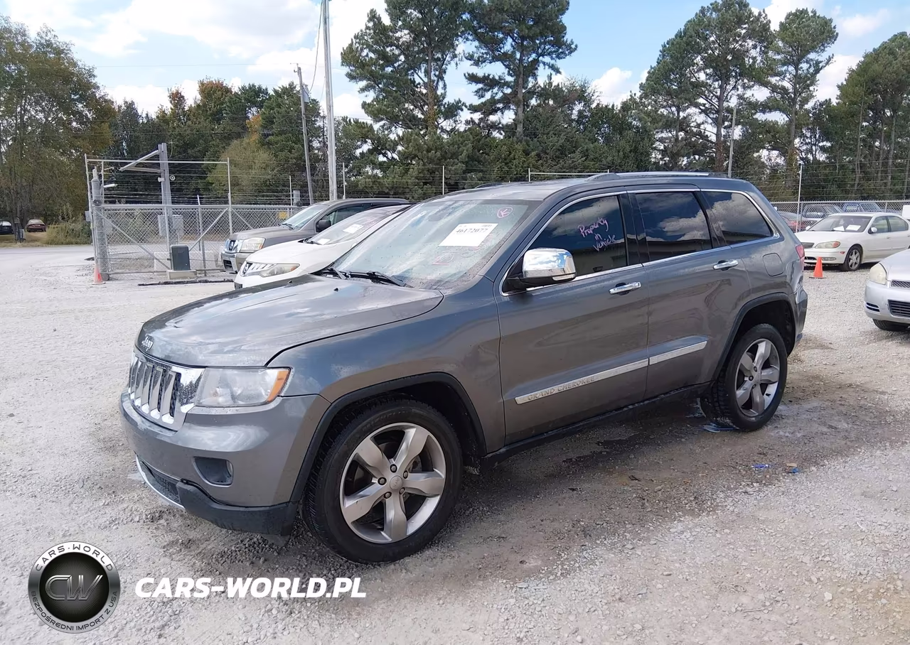 2012 Jeep Grand Cherokee Overland VIN:1C4RJECT9CC151364 - 2