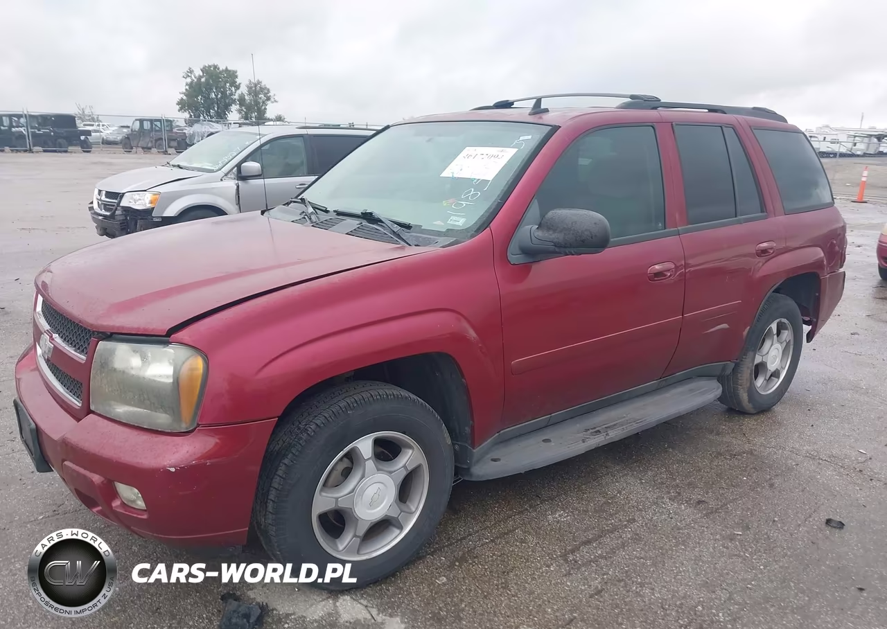 2008 Chevrolet Trailblazer Lt VIN:1GNDS13S982189527 - 2