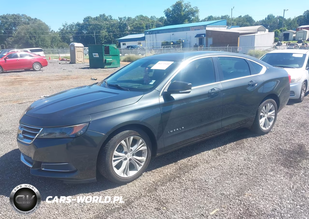 2014 Chevrolet Impala 2Lt VIN:2G1125S35E9122796 - 2