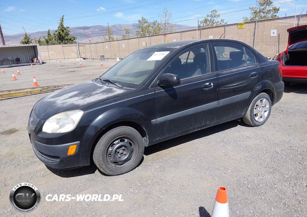 2006 Kia Rio Lx VIN:KNADE123666146535 - 2