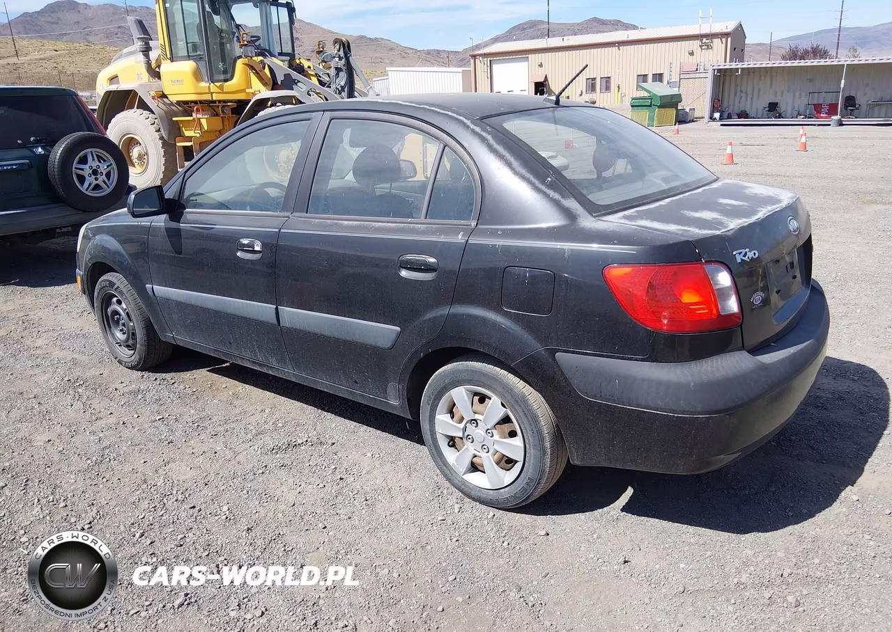 2006 Kia Rio Lx VIN:KNADE123666146535 - 3