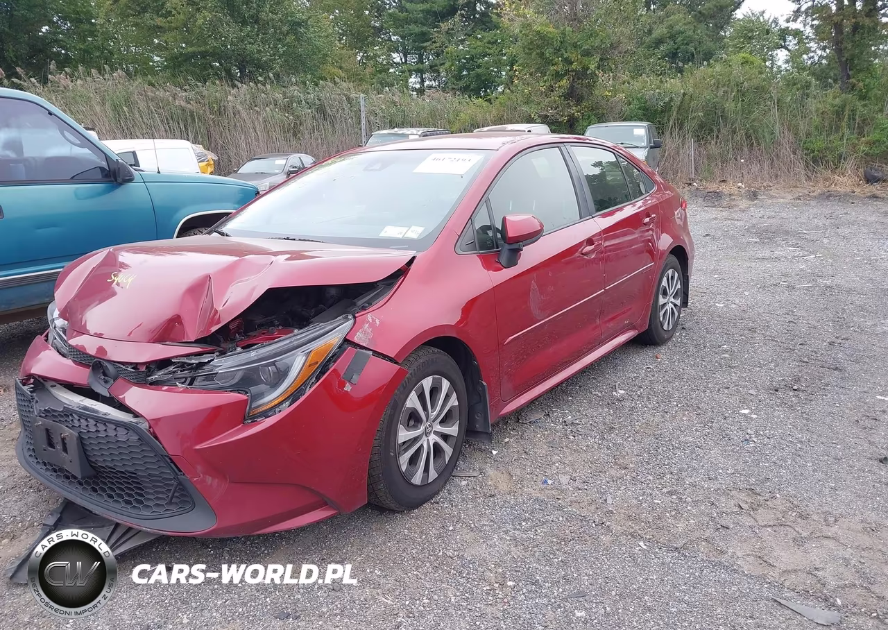 2022 Toyota Corolla Hybrid Le VIN:JTDEAMDE7NJ061492 - 2
