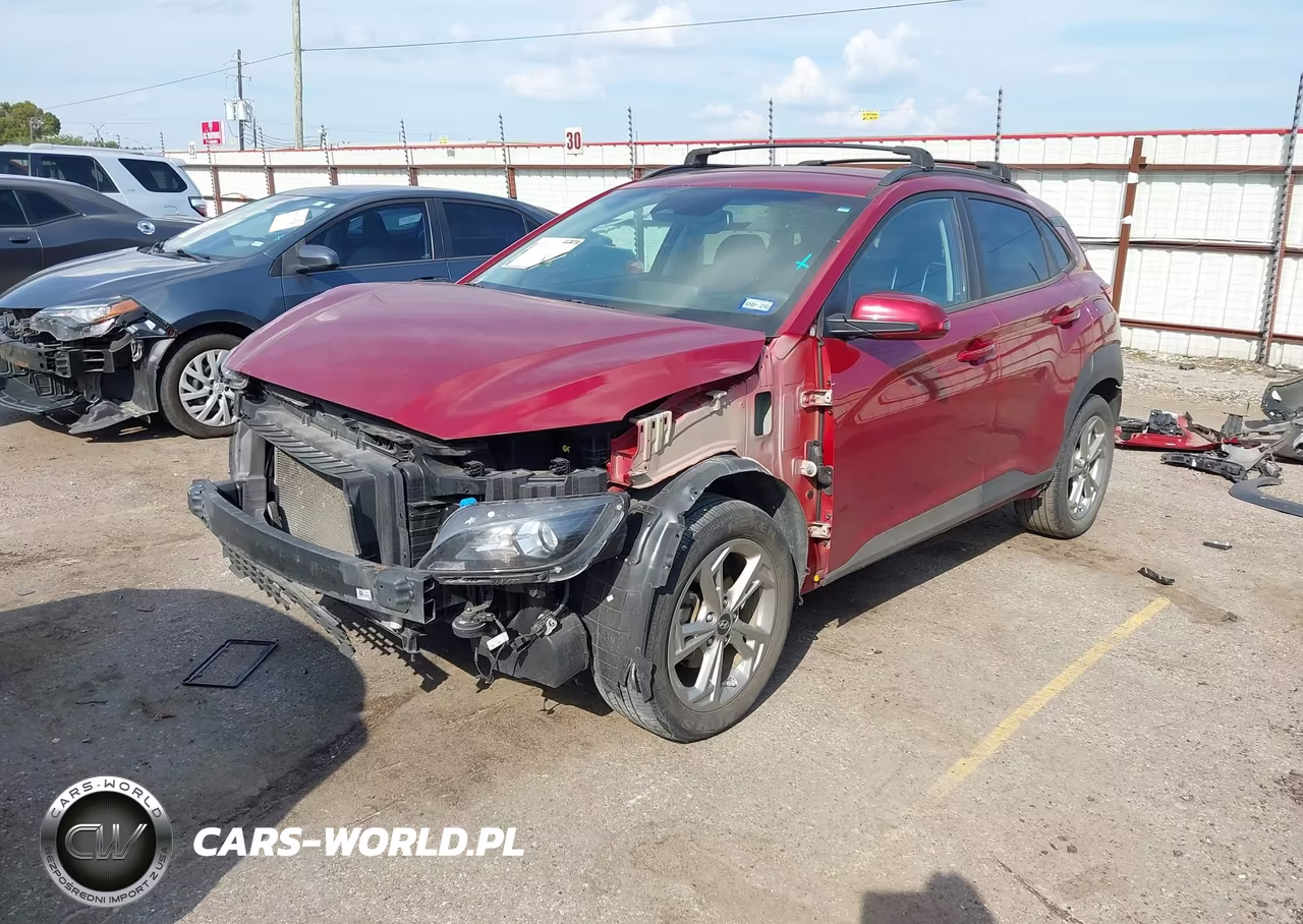 2023 Hyundai Kona Sel VIN:KM8K62AB8PU040084 - 2