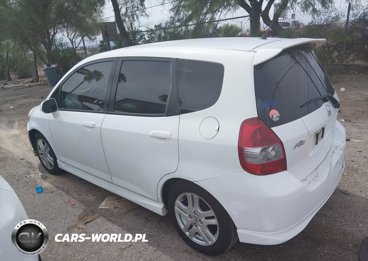 2007 Honda Fit Sport VIN:JHMGD38687S024086 - 14