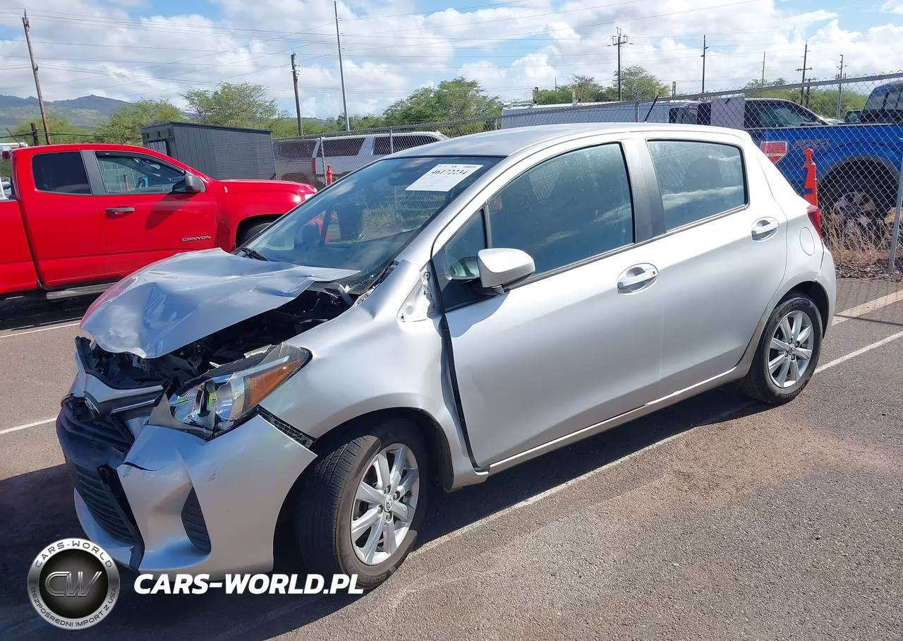 2015 Toyota Yaris Le VIN:VNKKTUD36FA024521 - 2