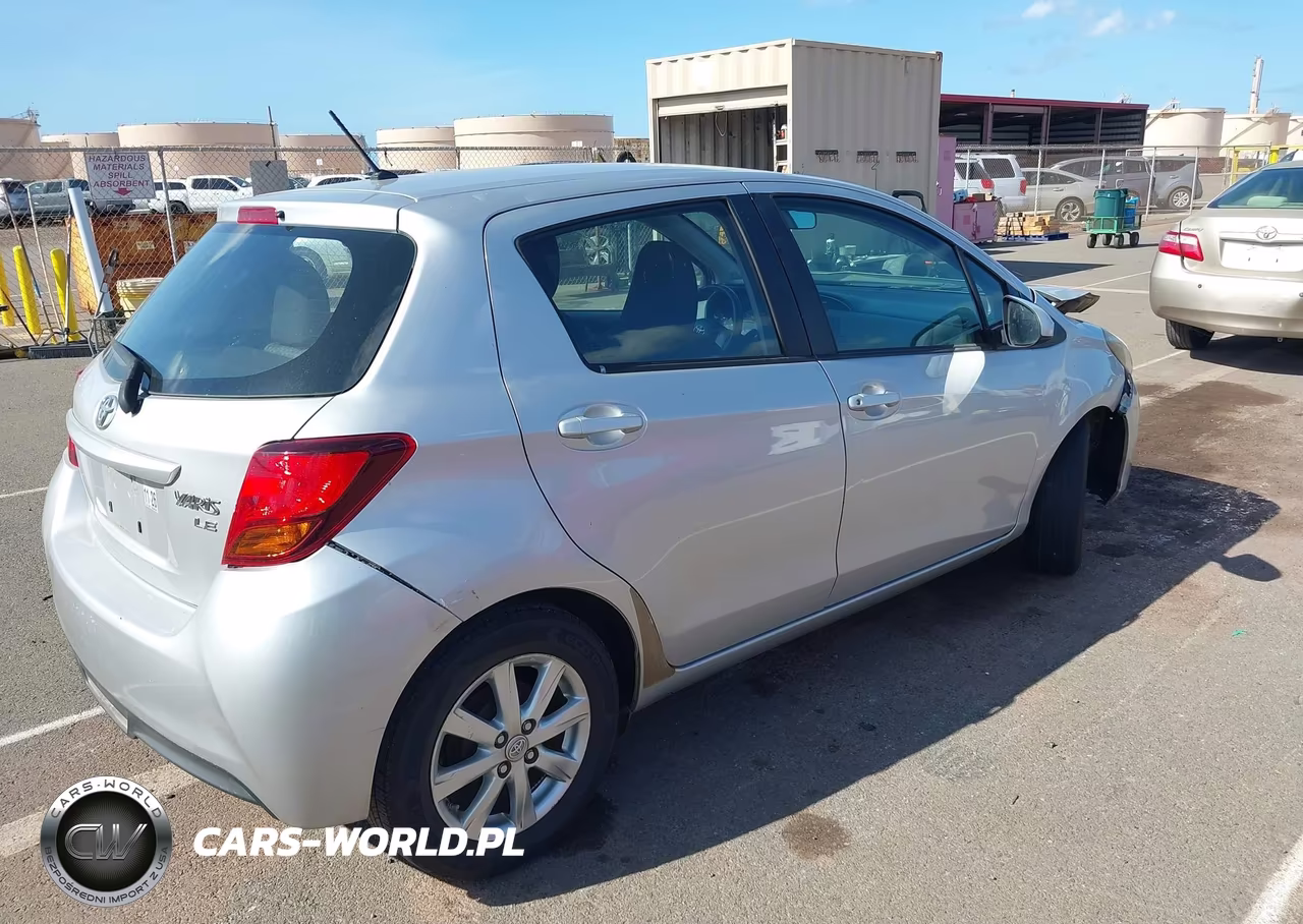 2015 Toyota Yaris Le VIN:VNKKTUD36FA024521 - 4