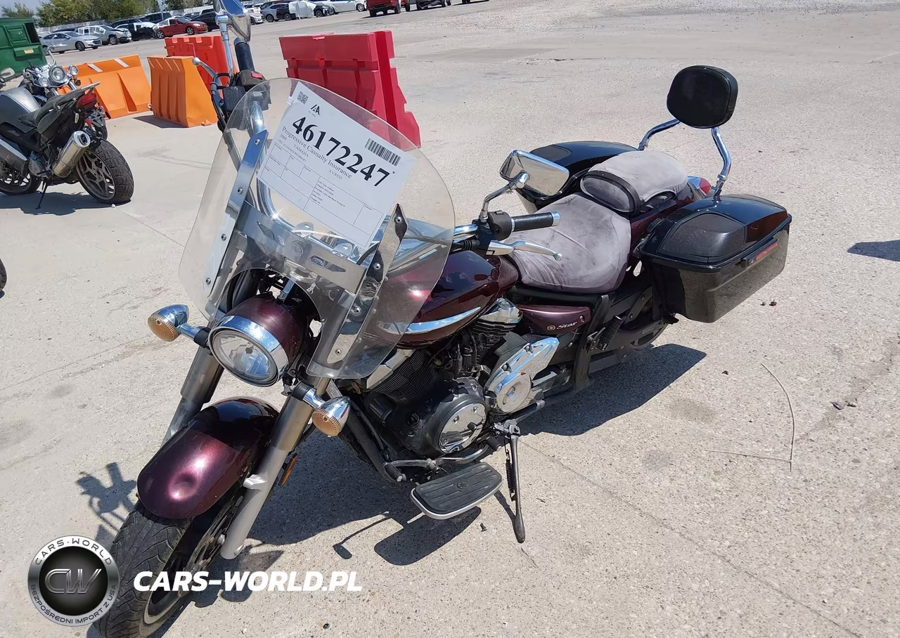 2009 Yamaha Xvs950 A VIN:JYAVN01E99A006187 - 2