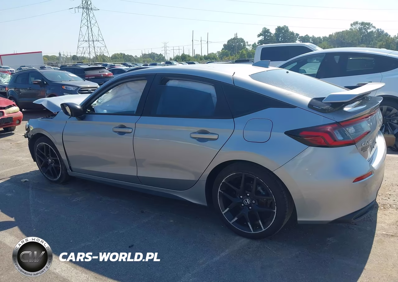 2022 Honda Civic Sport VIN:19XFL2H84NE003893 - 3
