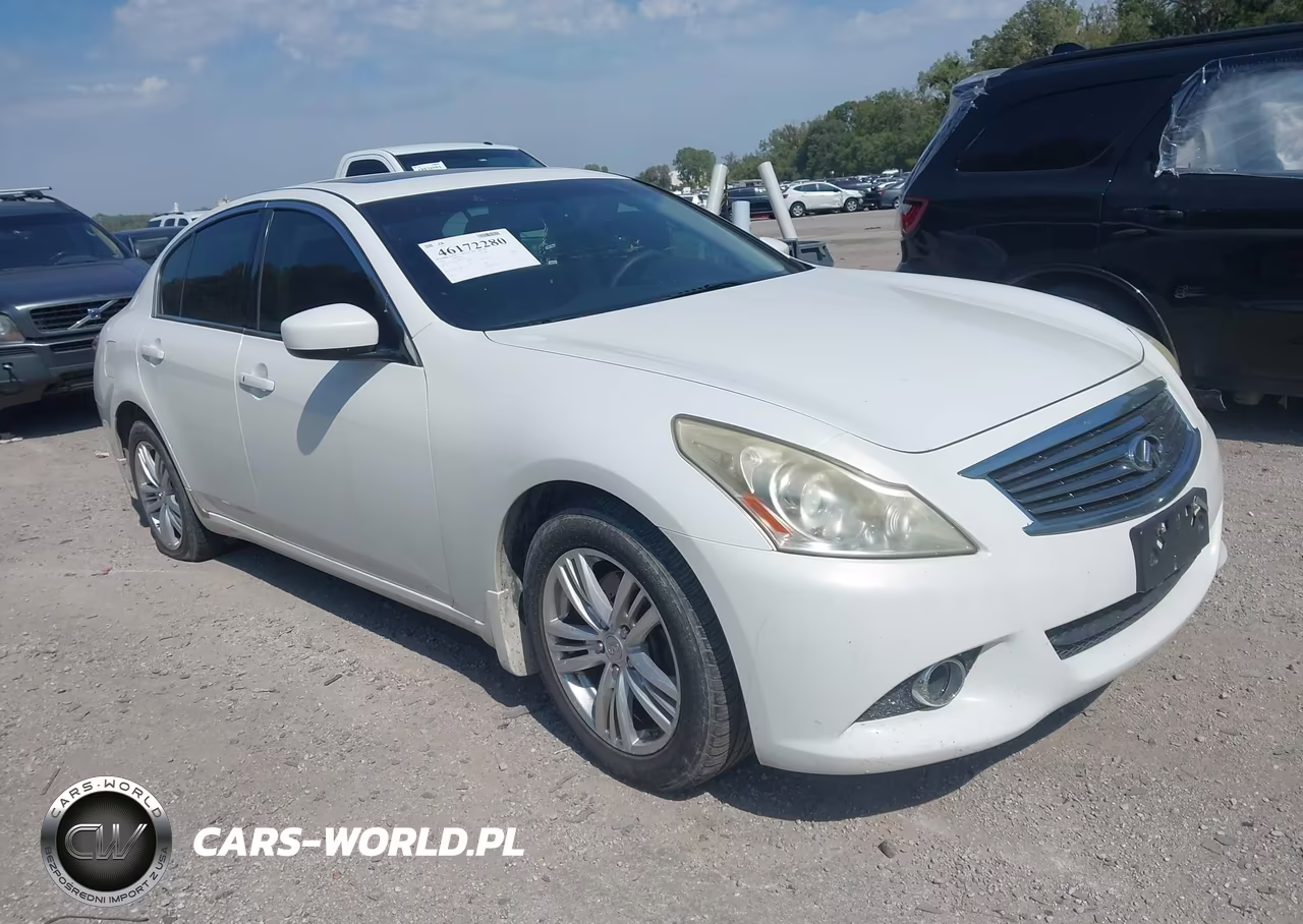 2012 Infiniti G37X VIN:JN1CV6AR6CM972314 - 1