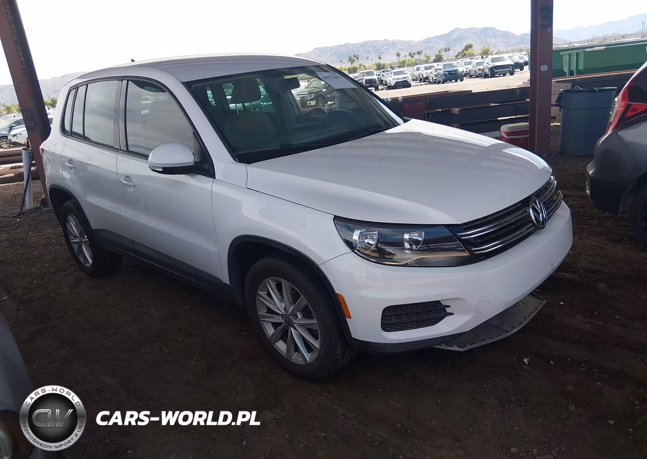 2014 Volkswagen Tiguan Se VIN:WVGAV3AX7EW549777 - 1