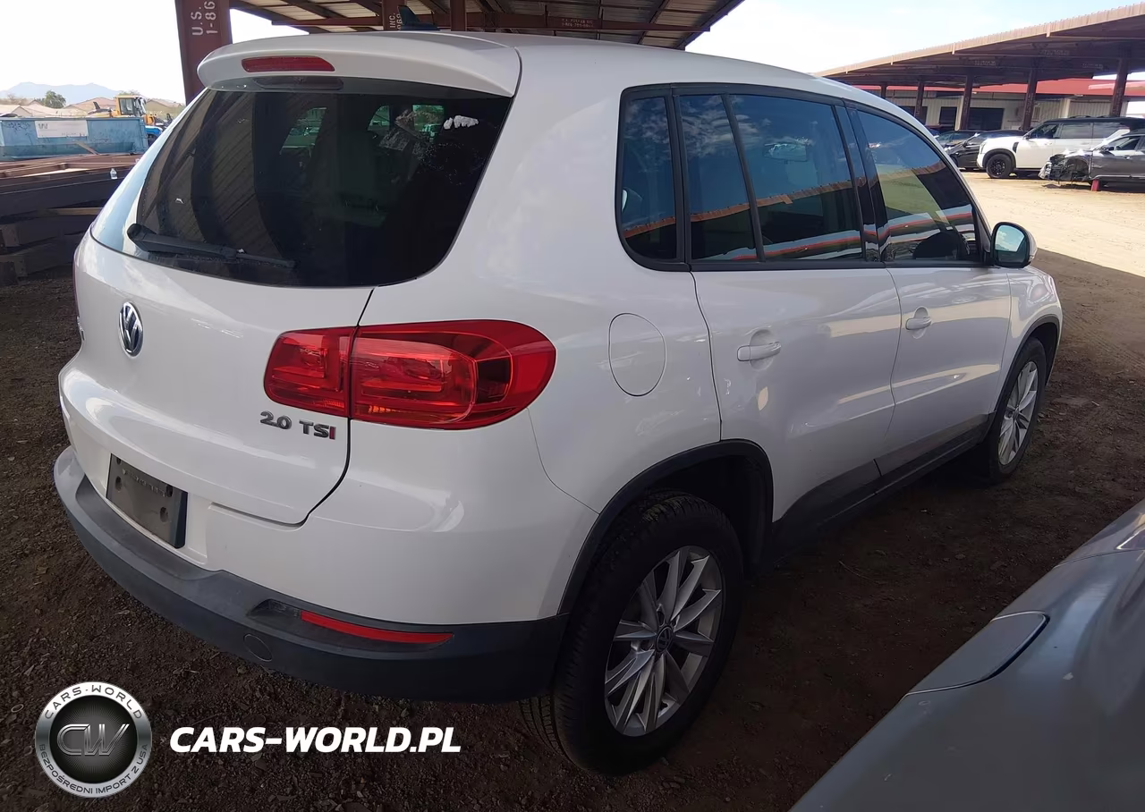 2014 Volkswagen Tiguan Se VIN:WVGAV3AX7EW549777 - 4