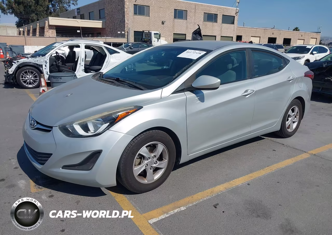 2015 Hyundai Elantra Se VIN:5NPDH4AE6FH646408 - 2