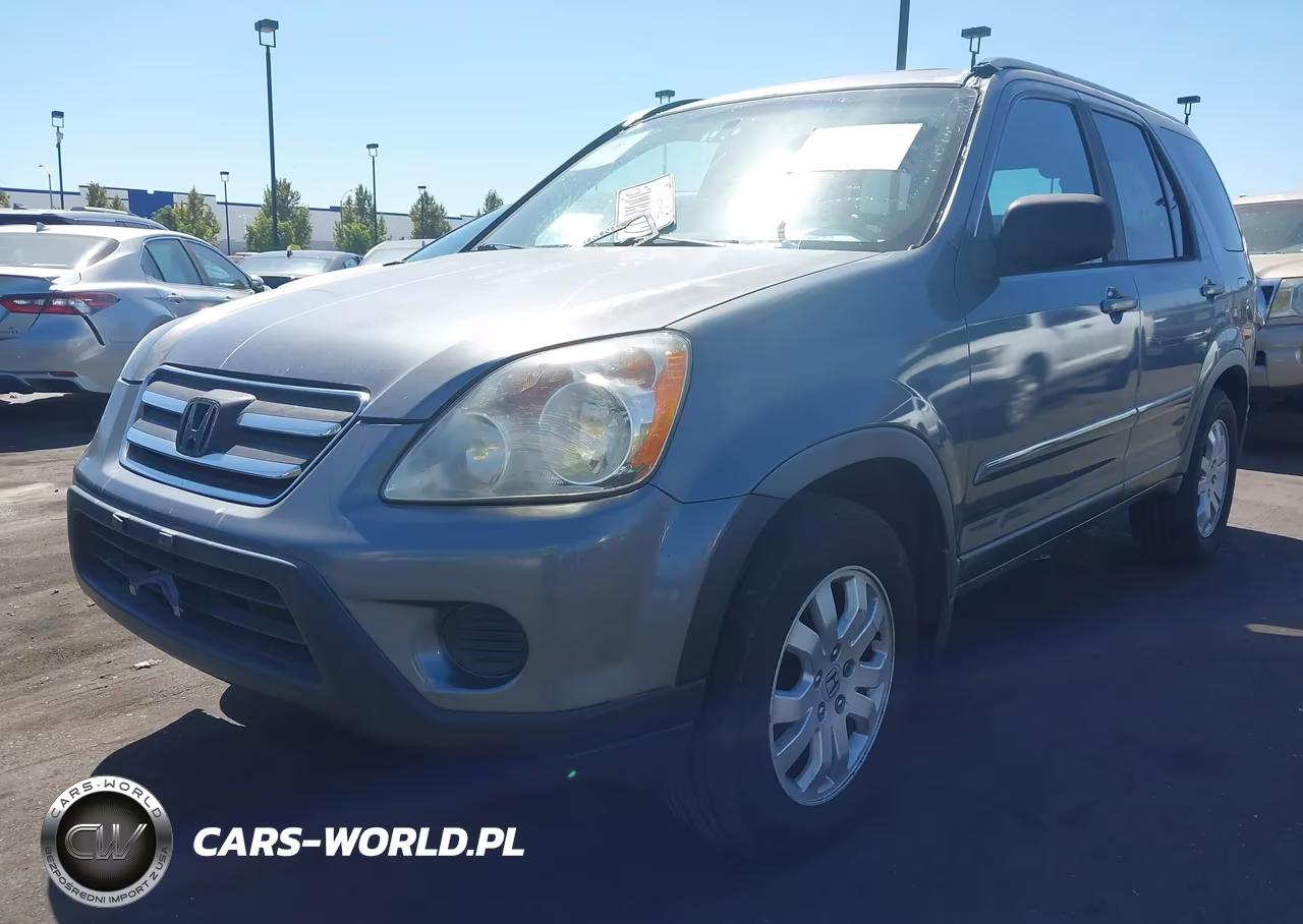 2006 Honda Cr-V Se VIN:JHLRD78996C056844 - 2