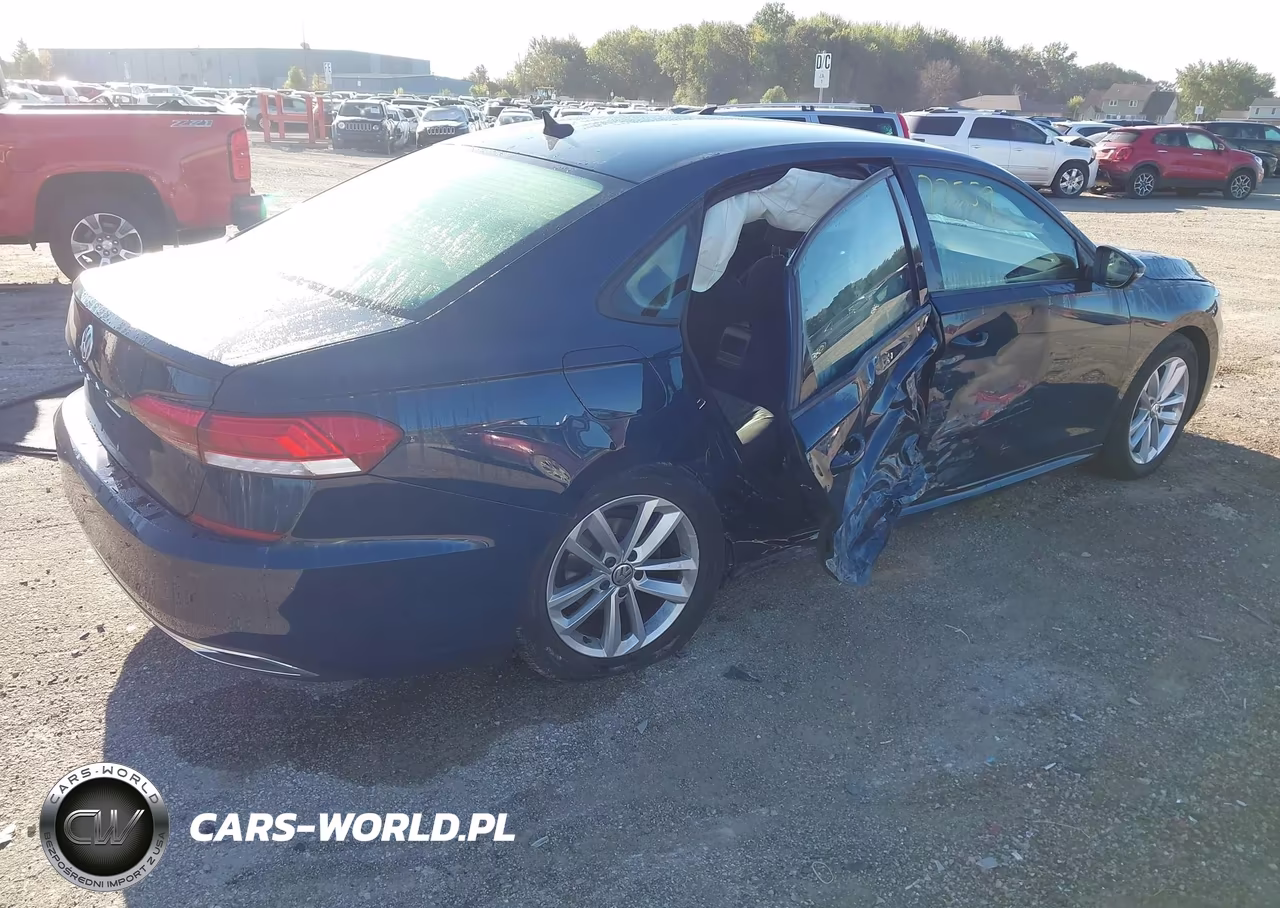 2021 Volkswagen Passat 2.0T S VIN:1VWAA7A30MC015957 - 4